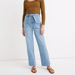 Madewell x Warm Wide-leg Jeans, Size 23